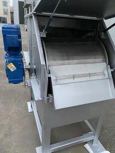 Sewage Wastewater Treatment Solid Liquid Separator Separation Rotary Drum Filter Machine Equipment - Image 2