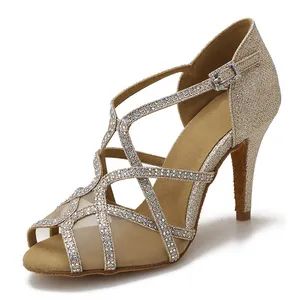 Popular Cheap Ballroom Latin Dance Shoes Origin China Model NO. X047 Season All Days Trademark no Logo HS Code - Image 2