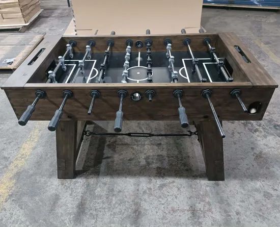 57 Inch Solid Wood Soccer Table Game Set Model L Brand Fpg Leg Wood Leg Origin China Trademark FPG Model NO. SF057 Bar Number - Image 5
