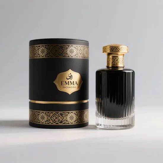 Round Perfume Box Oud Fragrance Special Packaging - Image 4