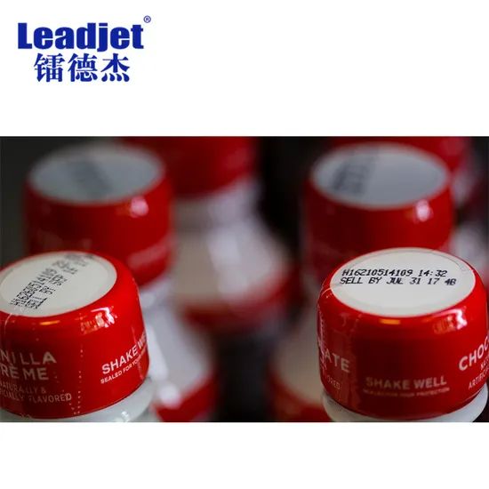 Leadjet V680 Label Cij Inkjet Printing Machine Pet Bottles Jar Expiry Date Coding Printer Daily Industrial Coder Support Spanish - Image 4