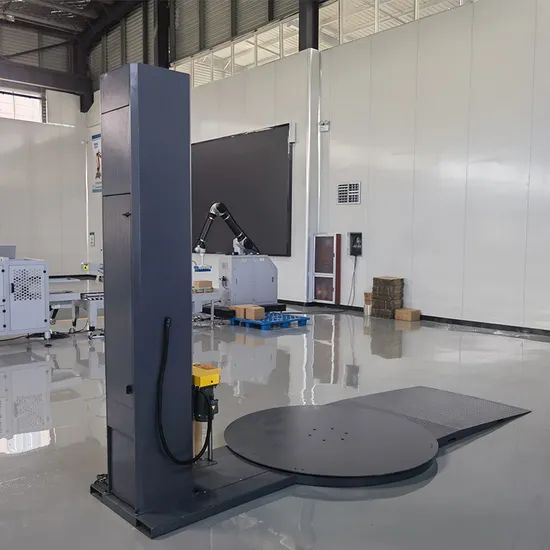 Smart Professional Plastic Turntable Pre-Stretch Film Wrapping Packing Packaging Machine - Image 2