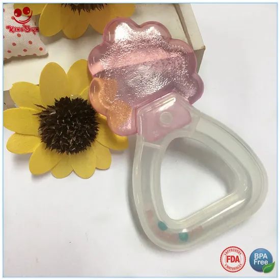 Colorful Baby Water Teether Rattle for Soothing Relief Size Middle Type Teether Material EVA Origin China Model NO. - Image 3