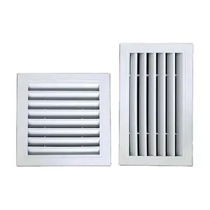 Rustproof and Weather-Resistant Aluminum Air Return Louver Cover for Wall - Image 3