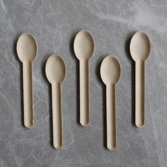 100% Compostable Biodegradable Disposable Tableware Bagasse Sugarcane Dinner Set - Image 4