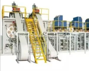 320mm Used Sanitary Napkin Production Line Disposable Sanitary Pads Machine - Image 1
