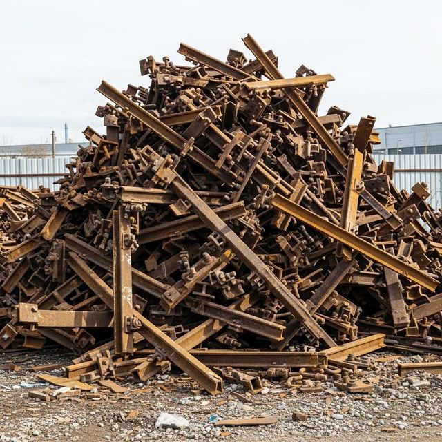 Steel Industry Preferred Used Rail Scraps With High Recovery Rate Used Rail Scraps For Export Focused - Image 4