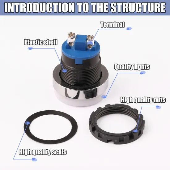 22mm Waterproof and Explosion-Proof High Brightness Signal Indicator Light for Traffic Signals - Image 3
