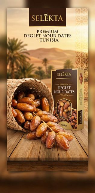 Premium Tunisian Kurma Deglet Nour Dates 2026 - Image 2