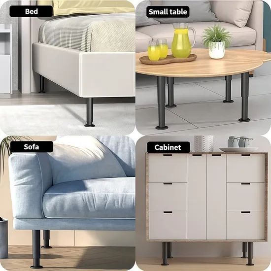 Height-Adjustable Bed Support Legs for Bed Frames, Tables Origin China Trademark Hanyang HS Code 7317000000 Customized Customized - Image 4