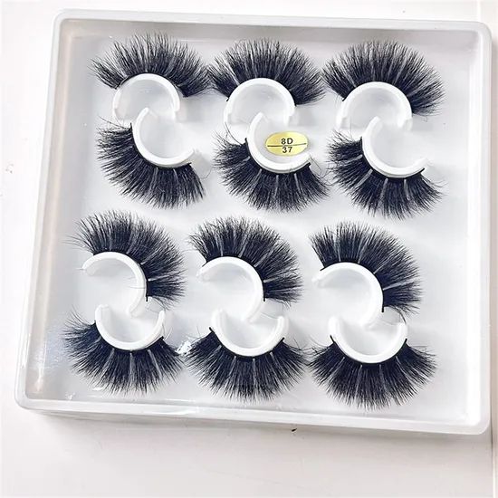 New Custom Logo Handmade False Lashes Full Strip Eyelashes Wholesale - Image 1