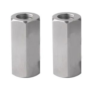 Stainless Steel Hex Coupling Nuts Hex Long Nuts Origin China Customized Yes Trademark Rankoo Headmark No Mark Grade A2-70/A4-70 - Image 1