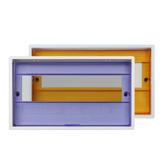 Plastic 15 Circuit Yellow Mains Supply Accessory Cover Panel - Image 3