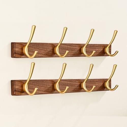 Bamboo Hook Bedroom Hook Household Items Wooden - Image 1