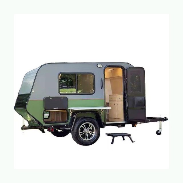 RV camping trailer for long distance travel Australian standards compoff road RV camping trailer caravan meeting Australian standards heavy duty trailer suitable for remote travel and adventure tourismliant caravan with comfortable interior and strong build suitable for extended trips - Image 3