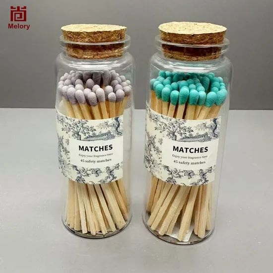 High Quality 9.6cm Safety Matches with Corks - Image 3