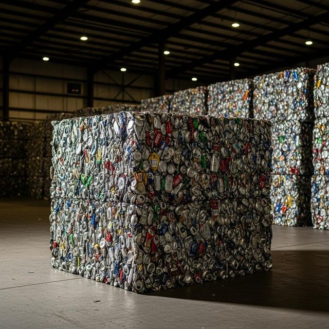 Factory Direct Aluminium UBC cans scrap 99% Clean Baled Material UBC cans scrap For Recycling Industry Bulk Orders - Image 5