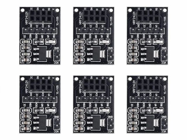 Rndmfg 3.3V Adapter Board For 24L01 Wireless Module Brand Rndmfg Model No 24L01 IP Rating IP54 Frequency 25 Hz Packaging Type - Image 4