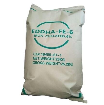 EDDHA Fe 6% O-O 4.8 chelate iron micronutrient fertilizer - Image 2