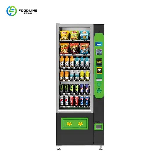 Combo Vending Machine for Foods and Drinks with Touch Screen Card Reader Coin Cash Payment - Image 4