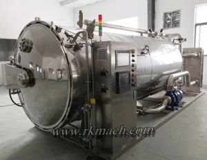 4 Baskets Sterilizer for Canned Food Mushroom Sterilization Machine with 4 Baskets Dn1200X3600 - Image 1