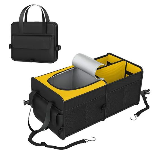 Car Trunk Organizer Collapsible Multi-Compartment Car Organizers - Image 1