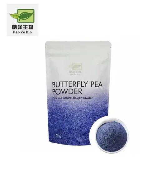 High Quality 100 Purity Herbal Extract Organic Tea Butterfly Pea Flower Powder - Image 3