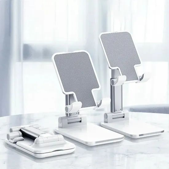 ABS Tablet Stand Upgraded Table Plastic Lifting Extendable Base Foldable Adjustable Mobile Phone Holders - Image 2