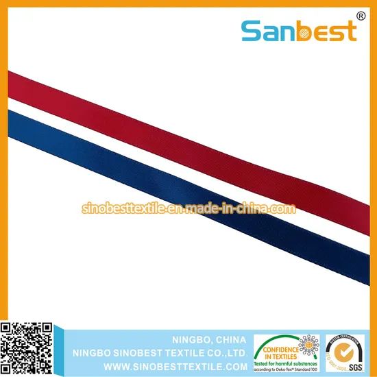 Beautiful Polyester Package Satin Ribbons for Xmas Box Width 12mm Style Single Face Trademark Sanbest Type Ribbon Spool HS Code - Image 2