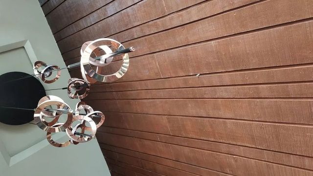 Stairs Gold PVD Hand Railing Position Stairs Wheel Width 35 Mm Railing Height 3FUT Wheel Diameter 120 Mm Material Stainless - Image 4