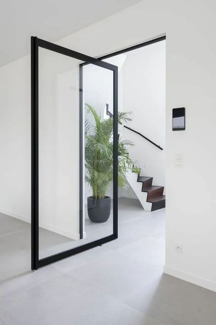 Aluminium Glass Partition Height 8 feet Design luxury Finishing perfect Open Style Sliding Material Aluminum Alloy Country of Origin Made in - Image 5