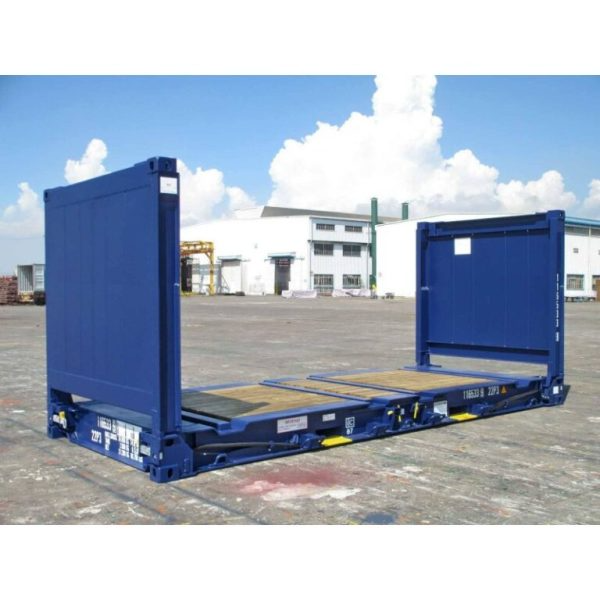 Used Shipping Containers / 20Ft X 8Ft Used Flat Rack Shipping Containers - Image 3