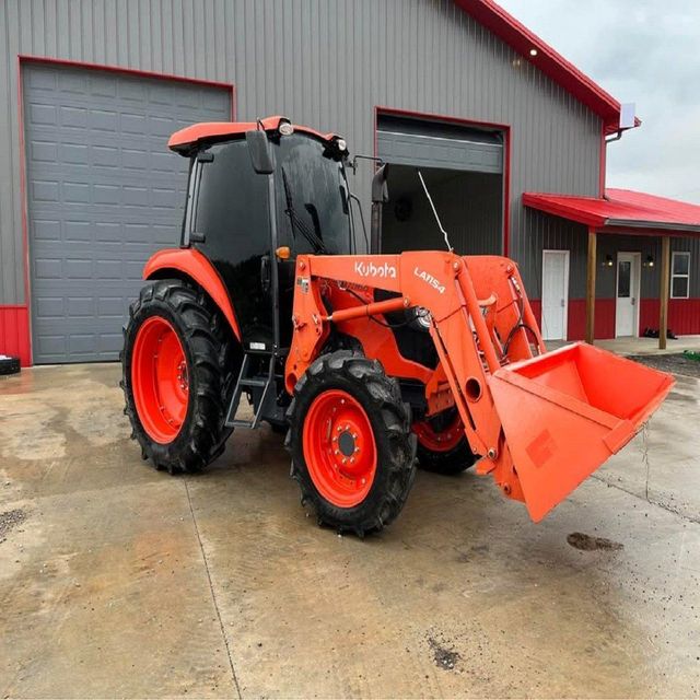 Mini Farm 4WD Wheel Tractor with Kubota Engine & Automatic Diesel Gearbox 1400 Grass Brush Cutter for Shipping - Image 4