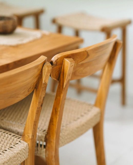 Dining table and sofa bali teak wood furniture Production Capacity 50 Set/month Production System Craftmanship Skill And Machine Use (semi - Image 3