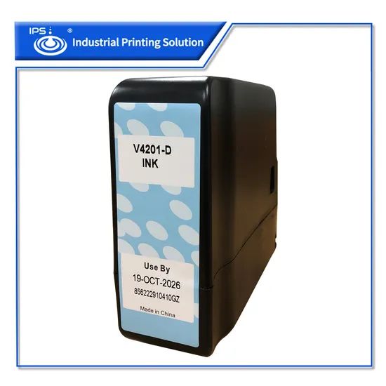 Red Ink Cartridges Compatible V495-D 750ml for Cij Food Grade Printer - Image 1