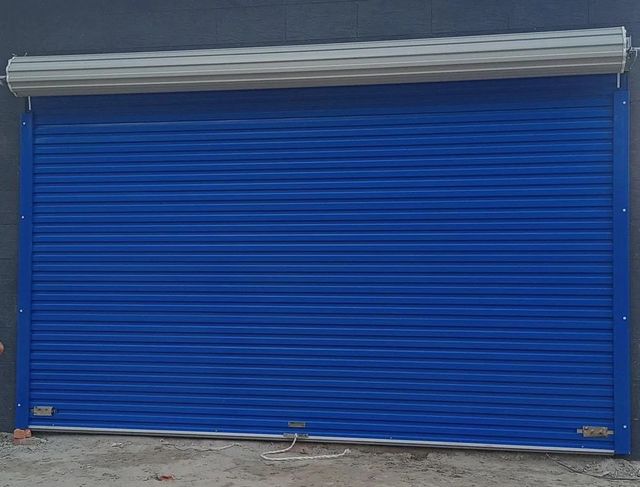 Key Operation Shutter Dyna Motorized Rolling Shutter Brand Dyna Steel Grade 304 Operation ...