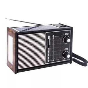 Multiband FM/Am/Sw Solar Two Way Radio with Flashlight USB TF MP3 Player - Image 4