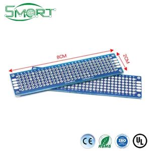 Smart Electronics Double Side Prototype PCB DIY 2*8 Universal Printed PCB Circuit Boards Blue Custom PCB Board - Image 1