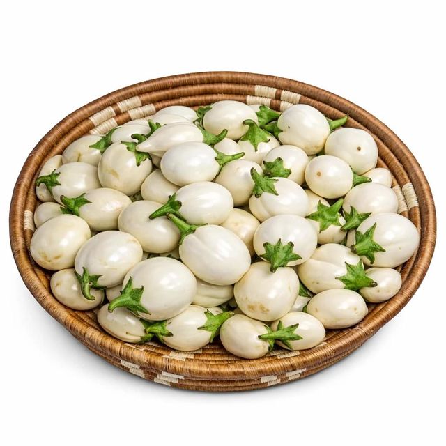 White African Eggplant (Garden Eggs) – product photo 2, product detail gallery