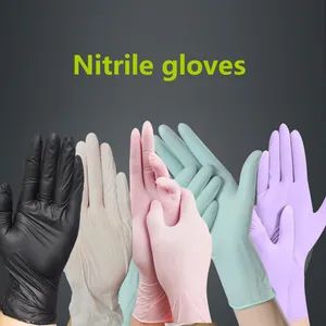 Nitrile Glove Disposable Cleaning Powder Free Protective Gloves - Image 6