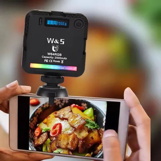 Mini Portable Selfie Light for Live Streaming and Videos Power 6W Origin China Type Quadrate IP Rating IP65 Trademark - Image 5