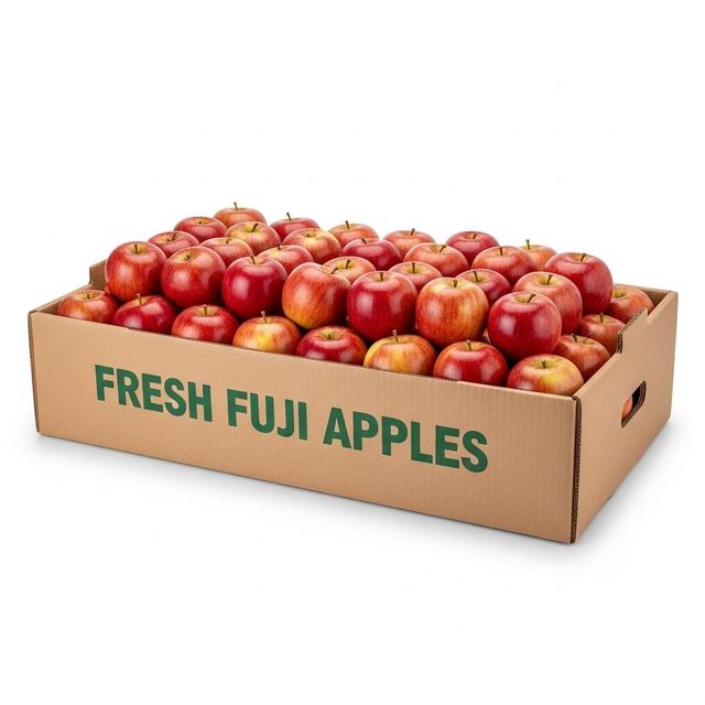 High Quality Fresh Fruit Shipment Featuring Fresh Red Fuji Apple With Secure Packaging - Image 2