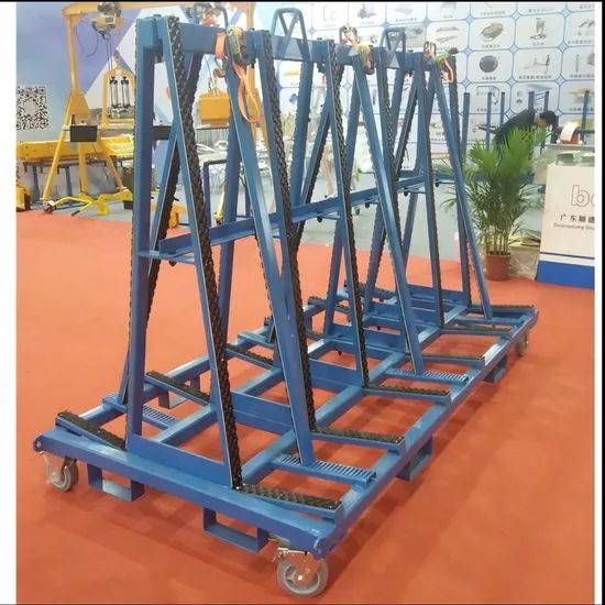 Storage Glass a Frame Racks Truck Mounted Transport for Stone - Image 3
