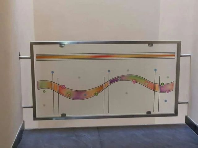 Stainless Steel Toughened Glass Balcony Railing Design Bar Position Balcony Color BASED O ORDER Customisation - Image 3