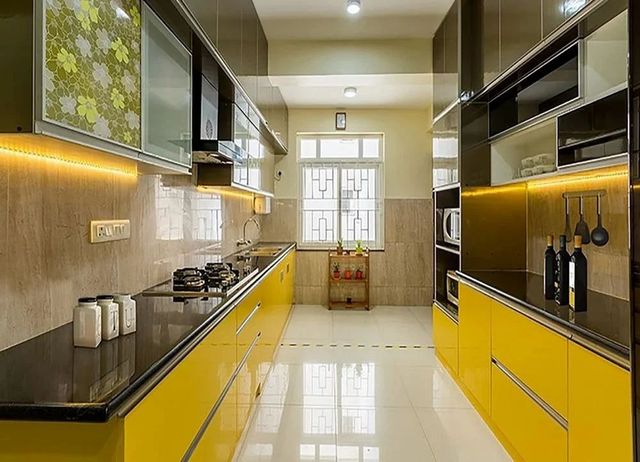 Acrylic Sheets For Modular Kitchen services Durability High Material Acrylic Maintenance Easy Appearance Modern Finish High - Image 1