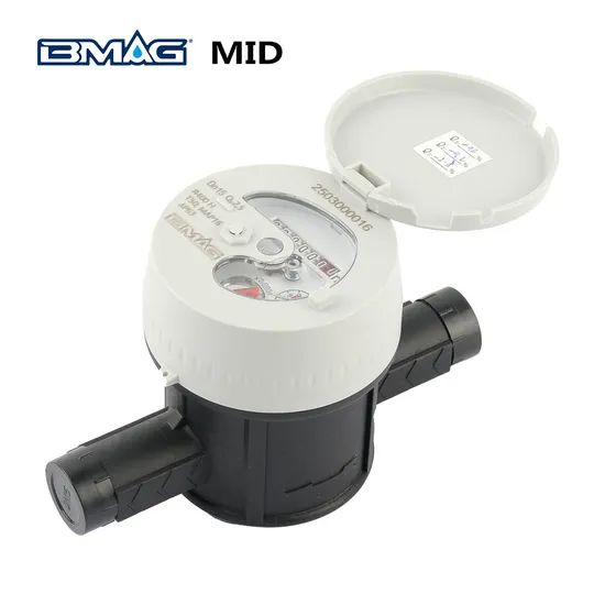 Bmag R400 115mm Length Plastic Body Rotary Piston Volumetric Water Meter - Image 4