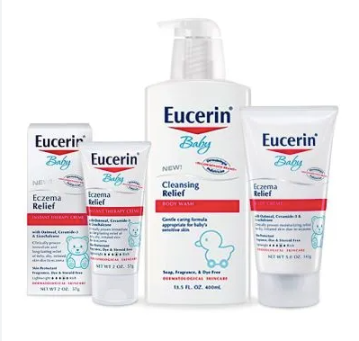 Eucerin Baby Eczema Relief Body Cream Dye Free Yes Steroid Free Yes Fragrance Free Yes Delivery Form Bottle Weight 0.18 Kilograms - Image 4