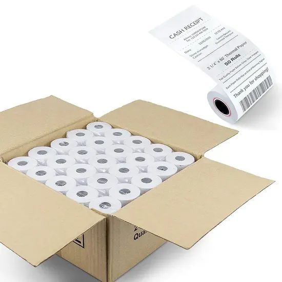 Color Imagine Coated Wood Pulp Cash Register Thermal Paper - Image 1