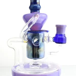 Borosilicate Glass Water Pipe Oil DAB Rig Color White Shape Round Origin China Trademark no Usage Smoking Style Creative - Image 2