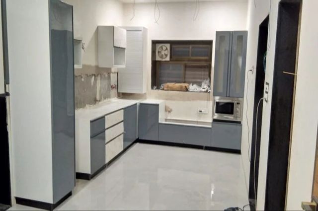 Villa Modular Kitchen Cabinets Work - Image 1